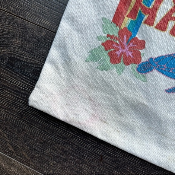 Happiness is Hawaii Tote Bag Cotton Canvas - Picture 5 of 5